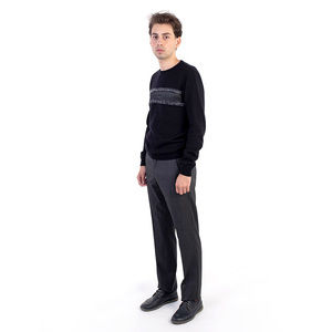 NETWORK BLACK, DIM GRAY SWEATER | MENS SIZE S
